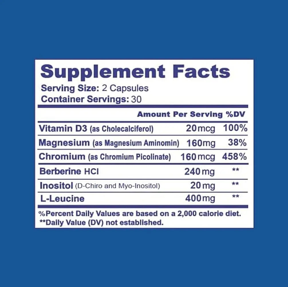 METFORMINA Natural - Weight Loss Aid - Metabolism Support - Dr Salomon (60 Capsules) Ni una dieta más uk supplements