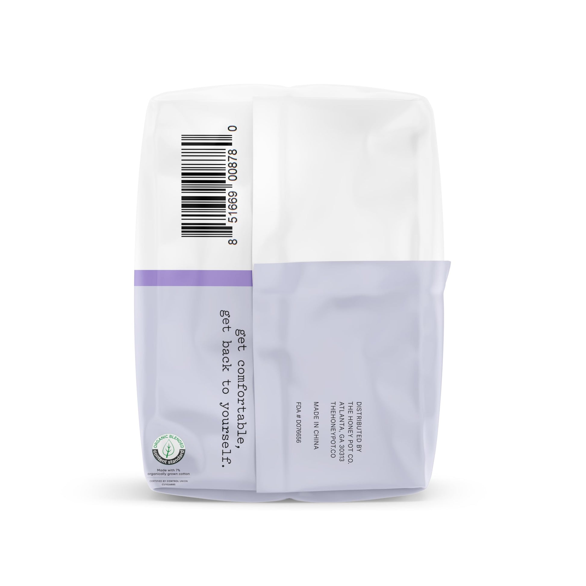 The Honey Pot Company - Non-Herbal Overnight Pads with Wings - Organic Pads for Women The Honey Pot Company uk supplements
