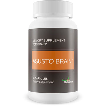 Asusto Memory Supplement for Brain - Improved Capsule Formula - Natural Brain, Memory, & Focus Support - Brain Support - Brain Supplement - Nootropic - Natural Asusto Sandalwood Improved Formula Generic uk supplements