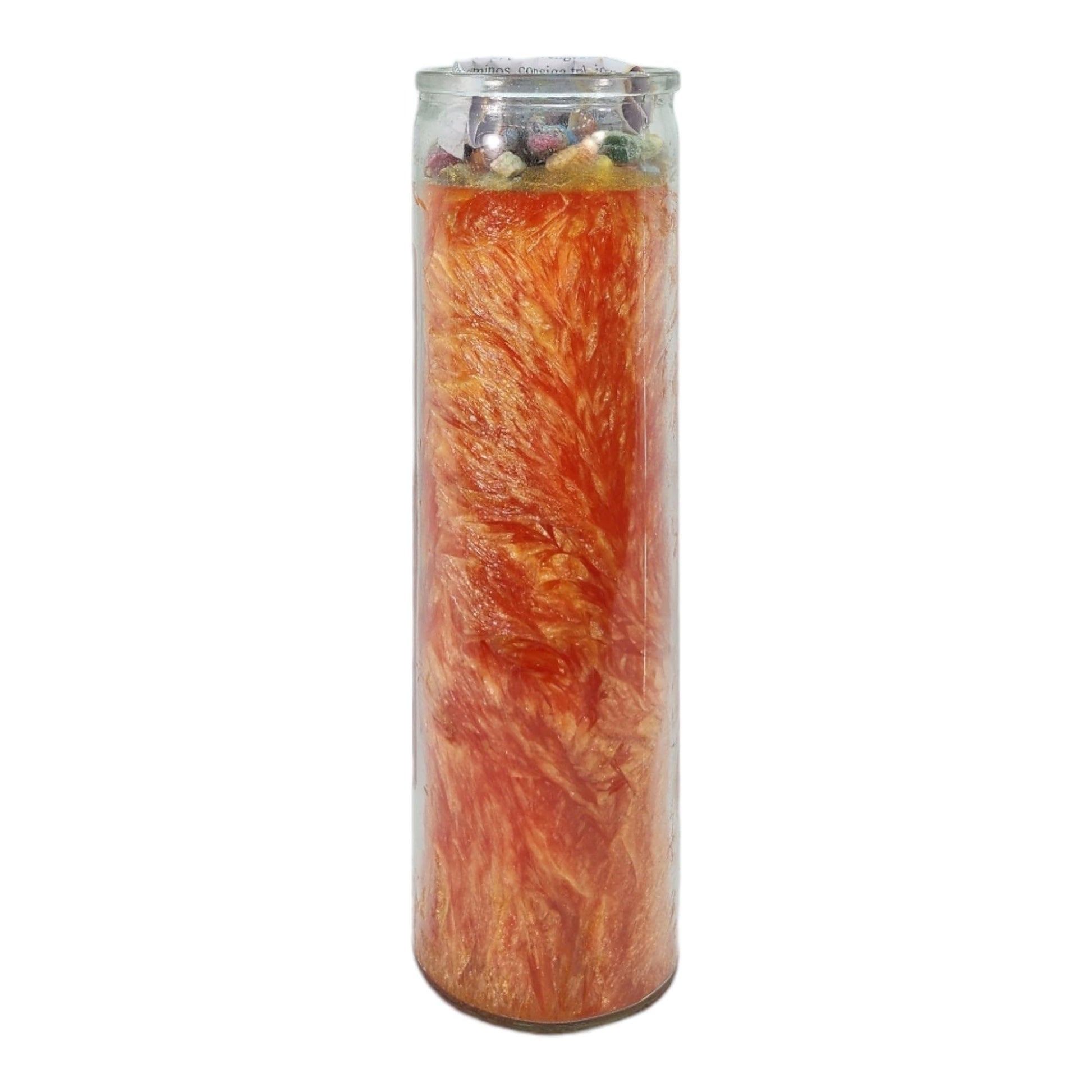 Ladder to Success-Palm Wax Spiritual Intention Spell Candle-[Orange] | Vela CASA ESOTERICA MAGICK SPACE uk supplements
