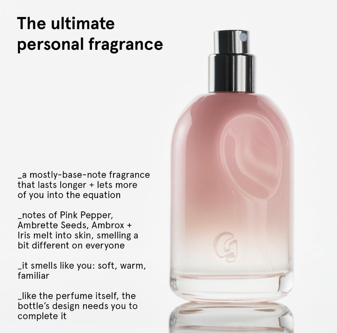 Glossier You Limited Edition Two of You Eau de Parfum Holiday Gift Set - Full Size Spray (1.7oz / 50ml) and Travel Size Rollerball (0.27oz / 8ml) Glossier uk supplements