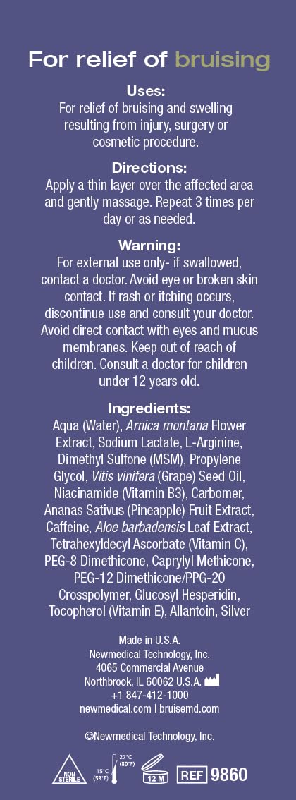 BruiseMD Topical Gel for Bruising and Swelling, 20% Arnica, Bromelain, Caffeine, Advanced Concentrated Bruise Treatment Formula, 60g (2 fl oz) BruiseMD uk supplements