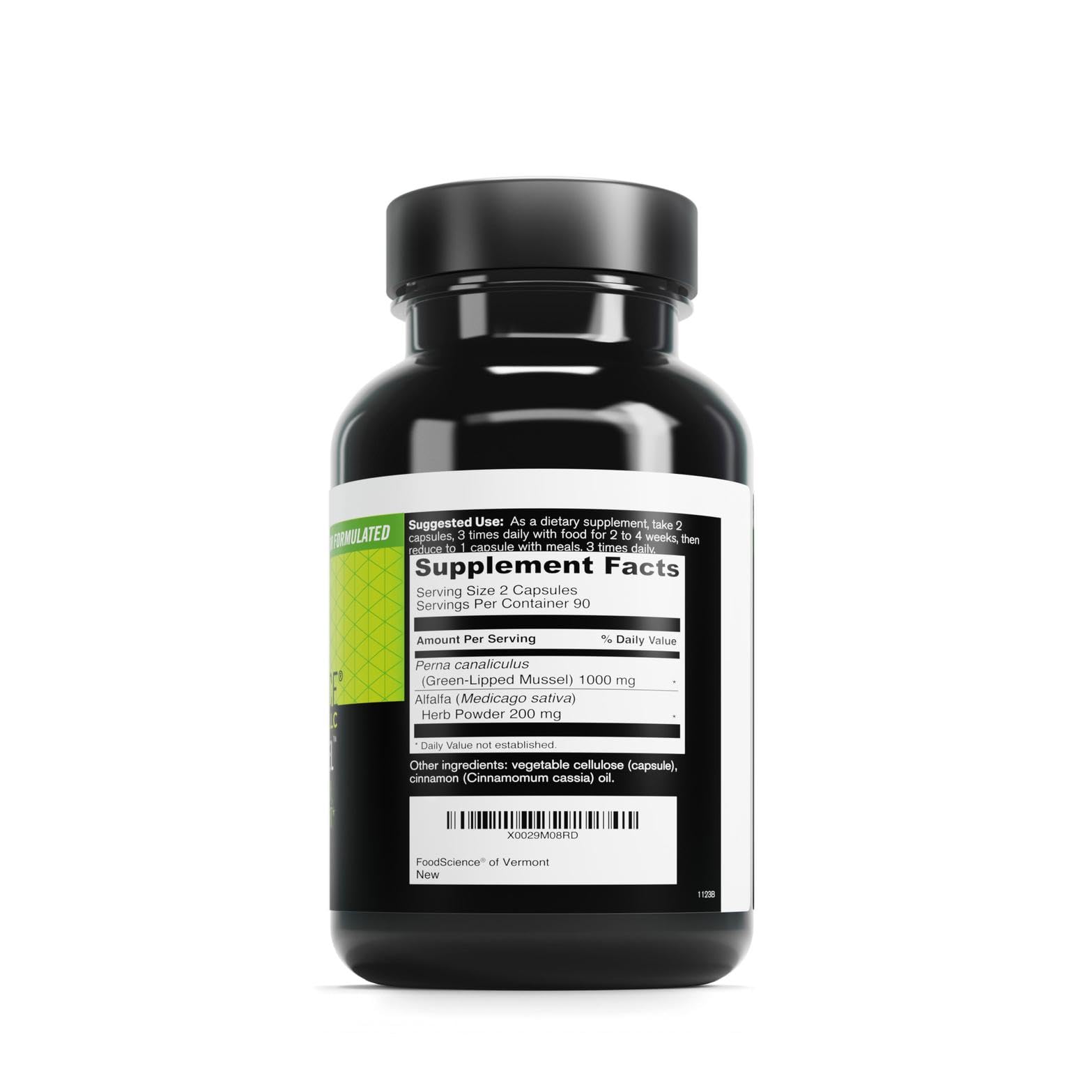 DAVINCI FoodScience of Vermont Sea Mussel, Green-Lipped Mussel Joint Supplement Capsules, 180 Count DAVINCI uk supplements