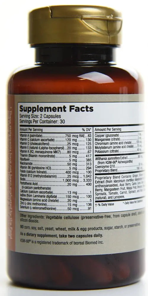 Mt. Angel Vitamins - Daily Womens Multivitamin - Adult Formula with Iron, Calcium, KSM-66 Ashwaganda, and a Potent Proprietary Herbal Blend Mt. Angel Vitamins uk supplements