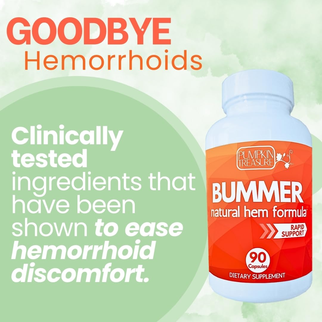 Hem Knockout Fast-Acting Hemorrhoid Pills - Internal Relief Supplement for Pain, Swelling & Bleeding - Natural Vein Support Formula - 90 Day Supply - Made in USA Hem Knockout uk supplements