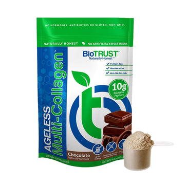 BioTrust Ageless Multi Collagen Peptides Powder – 5 Types (I, II, III, V, X) – Hydrolyzed BioTrust uk supplements