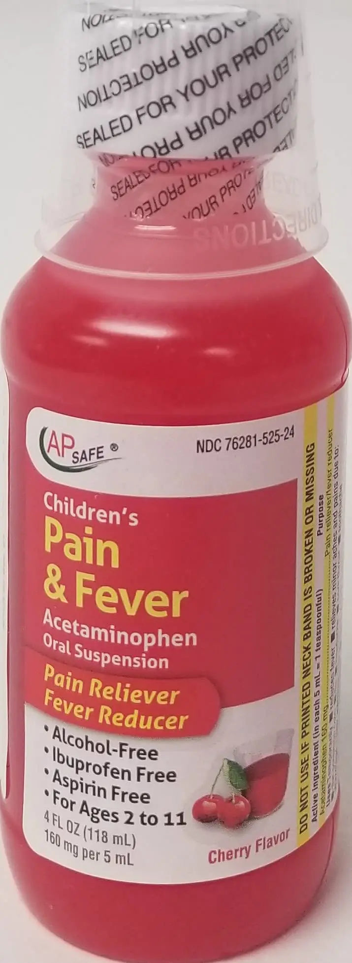 Children's Pain & Fever Acetaminophen Oral Suspension Generic uk supplements