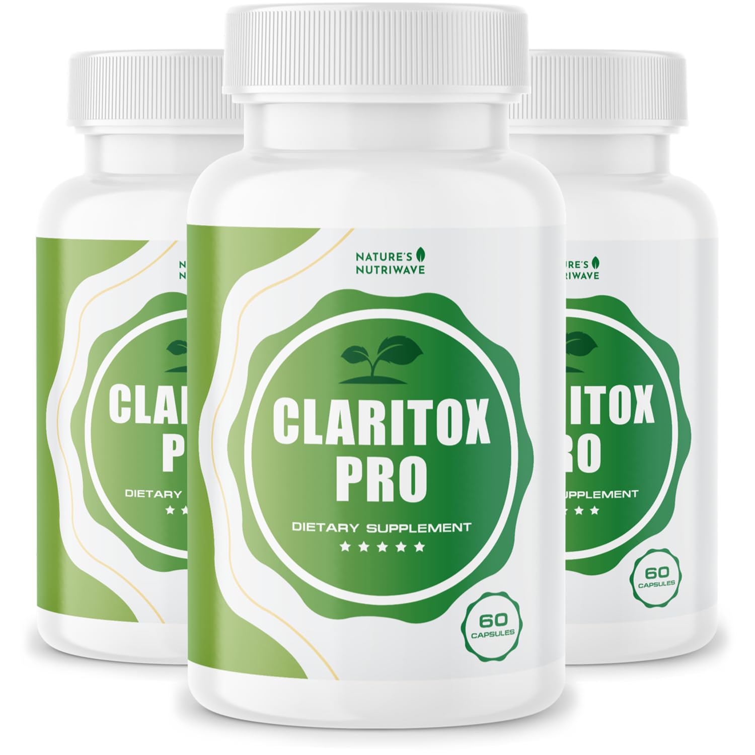Claritox – Daily Wellness Supplement with Zinc, Chromium, Alpha Lipoic Acid, Green Tea Extract, Resveratrol & Botanical Blend – Non-GMO, Stimulant-Free Formula – 60 Caps, 30 Servings, 3 Month Supply Nature’s NutriWave uk supplements
