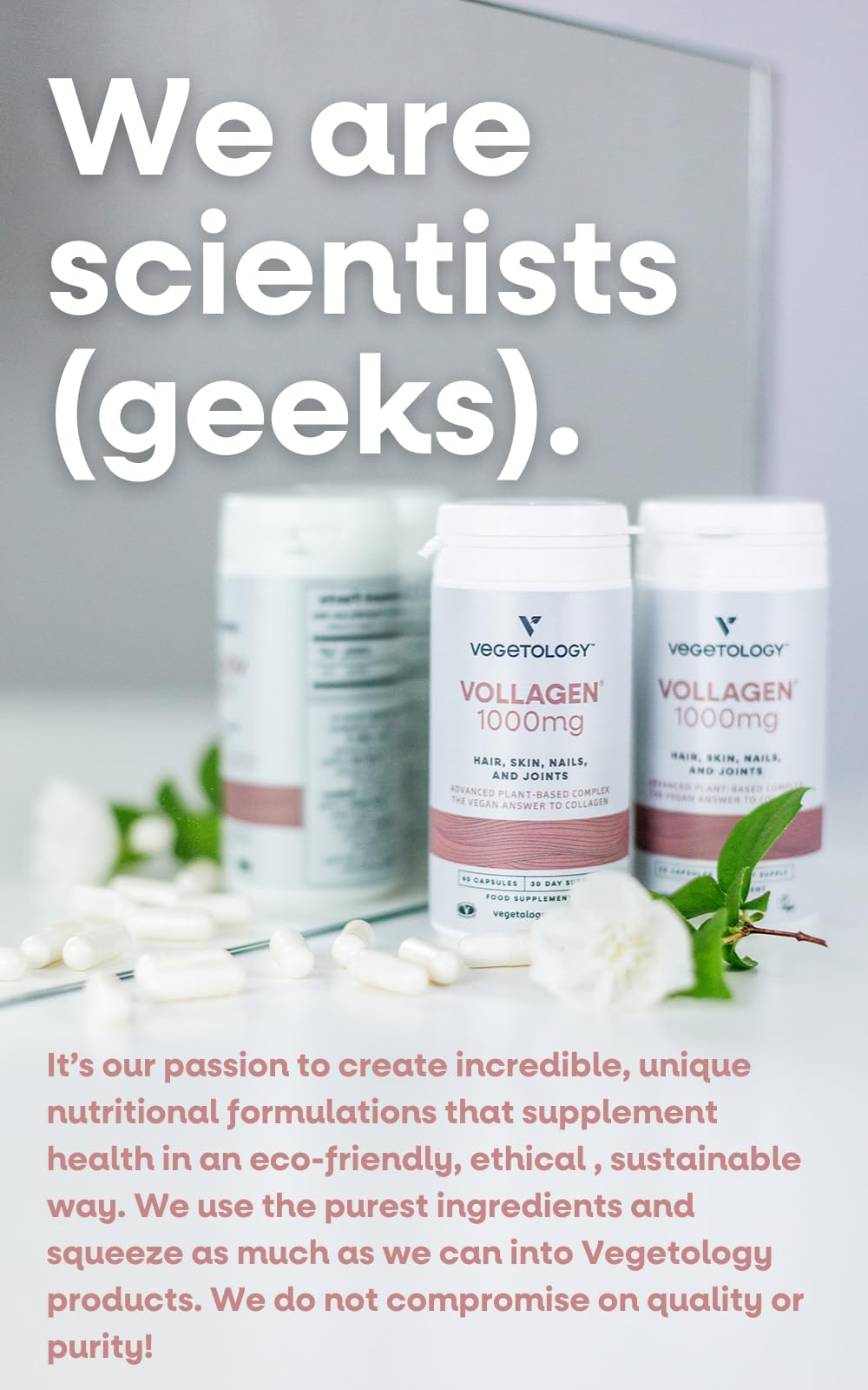 Vegetology Vollagen® Plant Based Complex – Plant Based Protein Alternative to Collagen VEGETOLOGY uk supplements