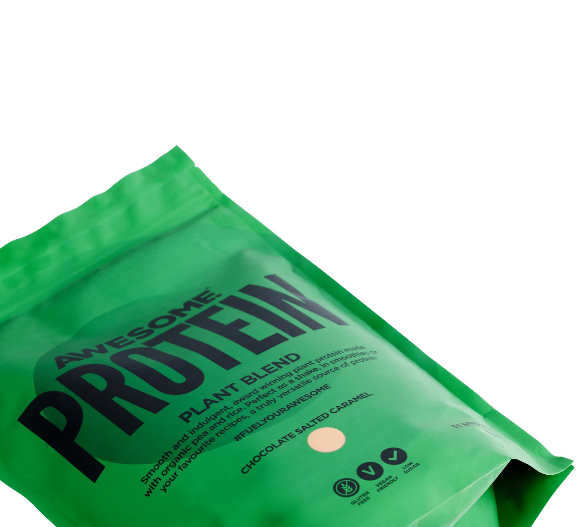 Chocolate Salted Caramel Awesome Protein Powder by Ben Coomber | 1kg Vegan Organic Flavoured Protein Ben Coomber uk supplements