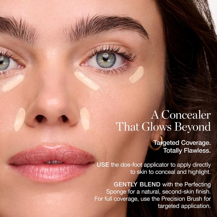 Ogee Complexion Perfecting Under Eye Concealer - Certified Organic Full Coverage Concealer - Buildable Coverage - OSIER 1.75W - Light Medium (Olive Undertones) Ogee uk supplements