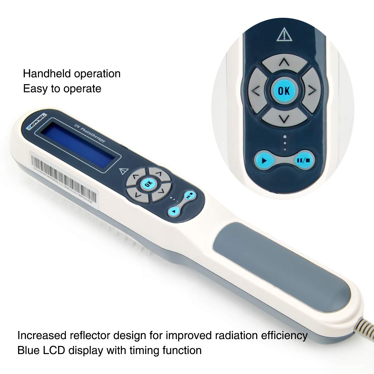 Hand Held UV Phototherapy Light Device for Home Use AUSPA uk supplements