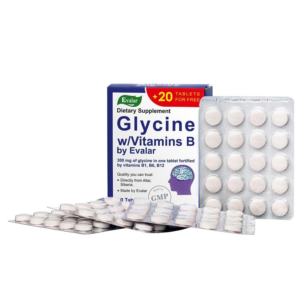 Glycine Forte Evalar 60 Tabs Evalar uk supplements