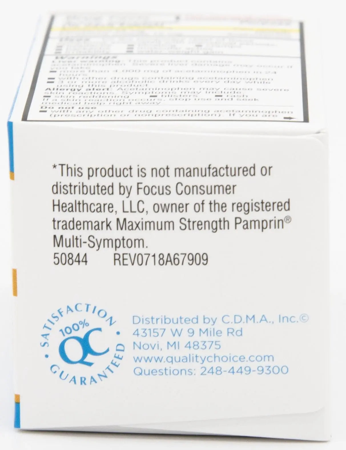 Quality Choice Maximum Strength Mentrual Pain Relief, Multi Symptom Pain Relief Caplets, Cramps, Headache, Bloating, Backache & Irritability, 20 Count Package Quality Choice uk supplements