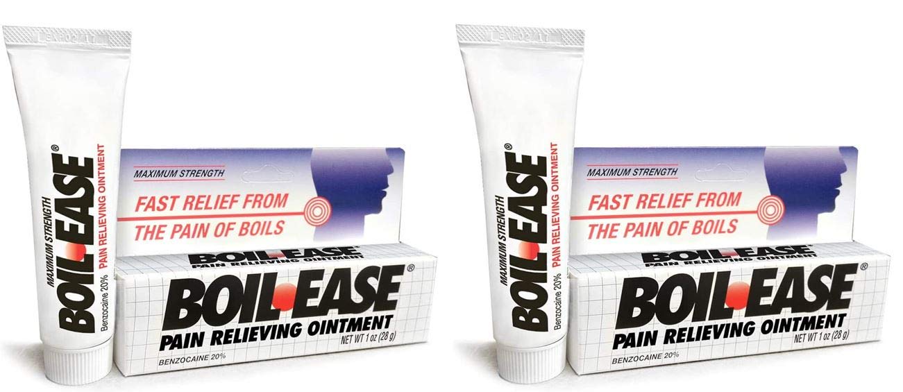 Boil Ease Pain Relieving Ointment, 2 Pack Boil Ease uk supplements