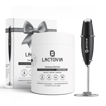 LACTOVIA Bovine Colostrum Powder | Grass-Fed Organic Colostrum Supplement | Gut & Immune Health Support | Raw, Unflavored | Keto, Gluten & Fat-Free | for Women & Men LACTOVIA uk supplements