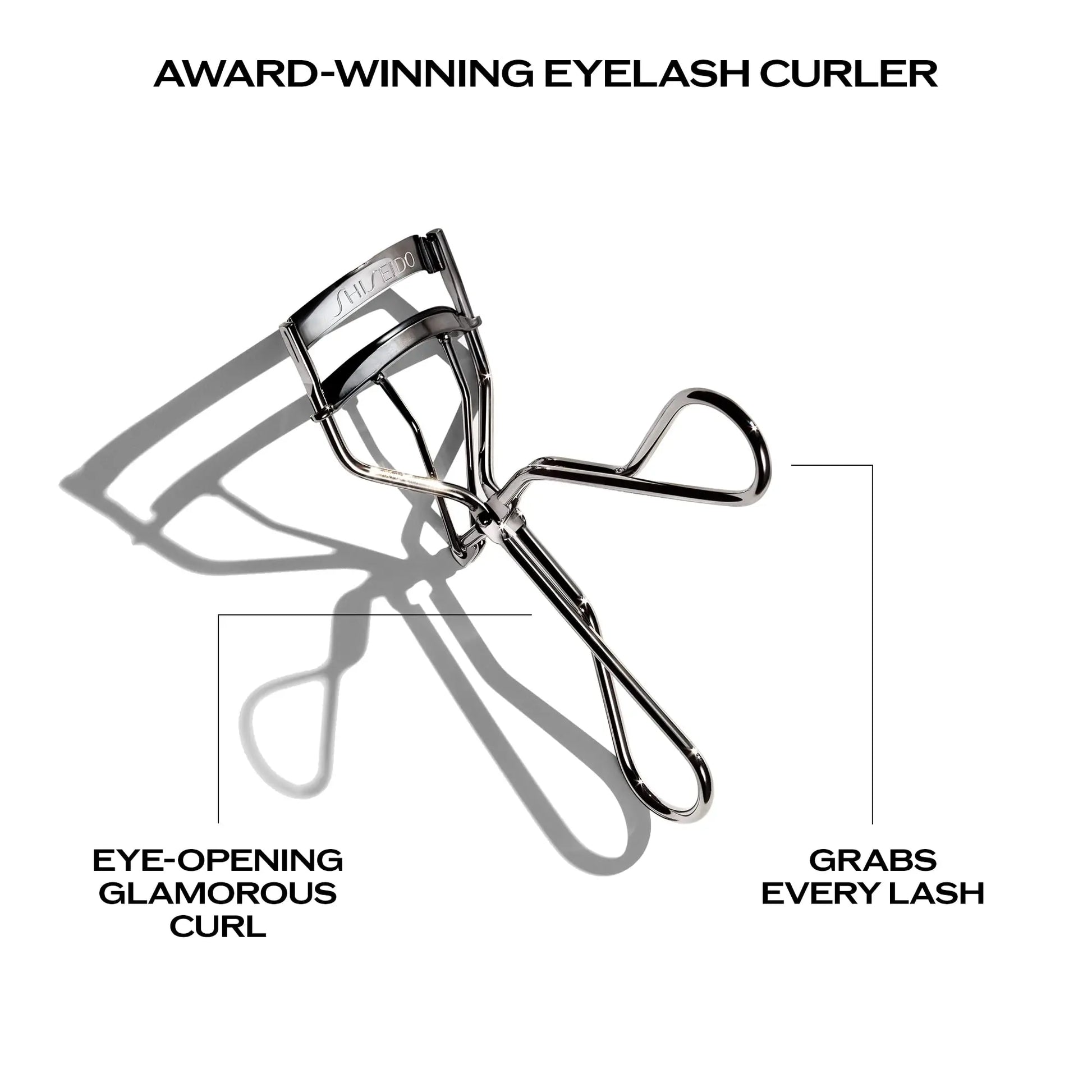 Shiseido Eyelash Curler - Crimps & Curls Lashes for Perfect, Eye-Framing Fringe - Gentle & Safe - Includes Replacement Pad Shiseido uk supplements