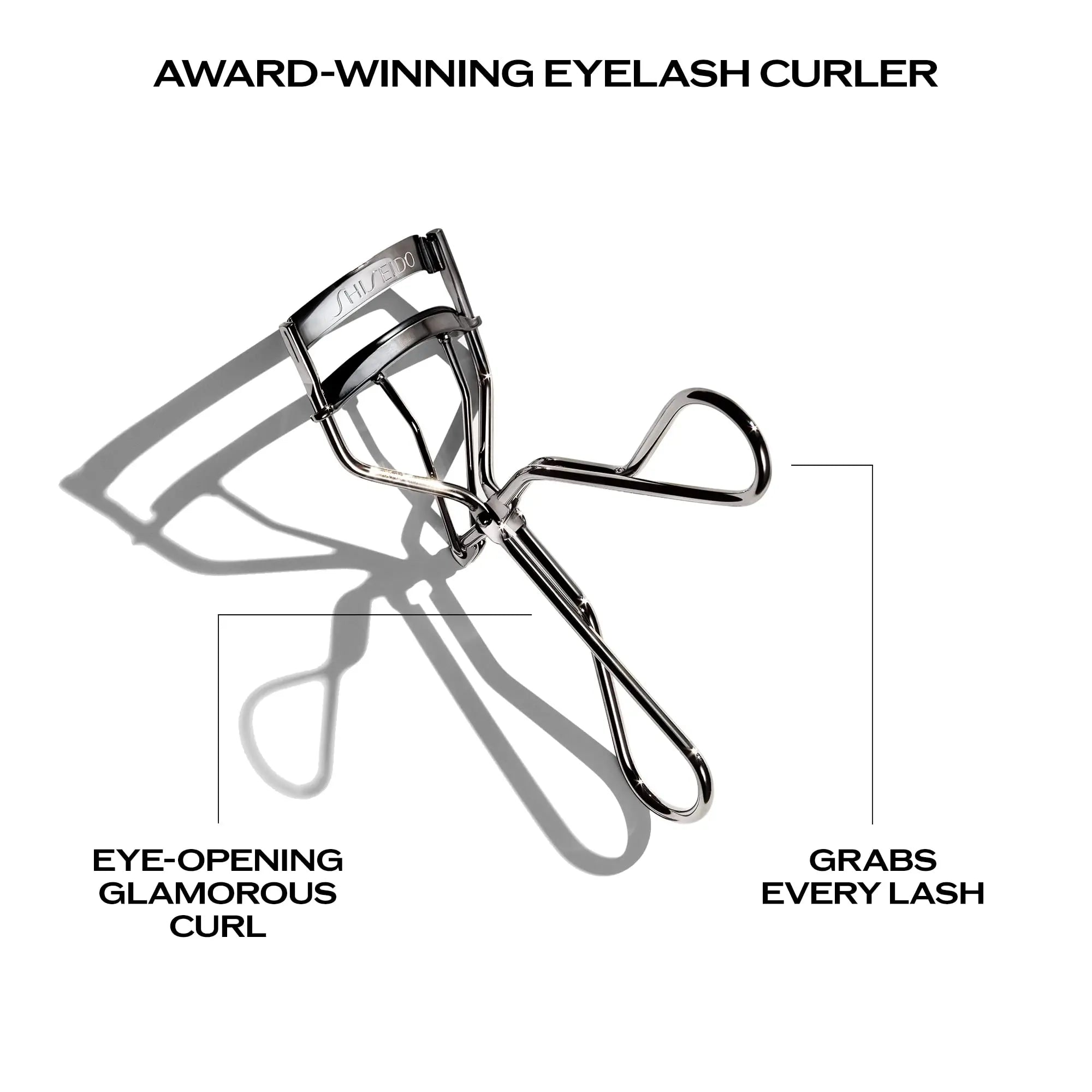 Shiseido Eyelash Curler - Crimps & Curls Lashes for Perfect, Eye-Framing Fringe - Gentle & Safe - Includes Replacement Pad Shiseido uk supplements
