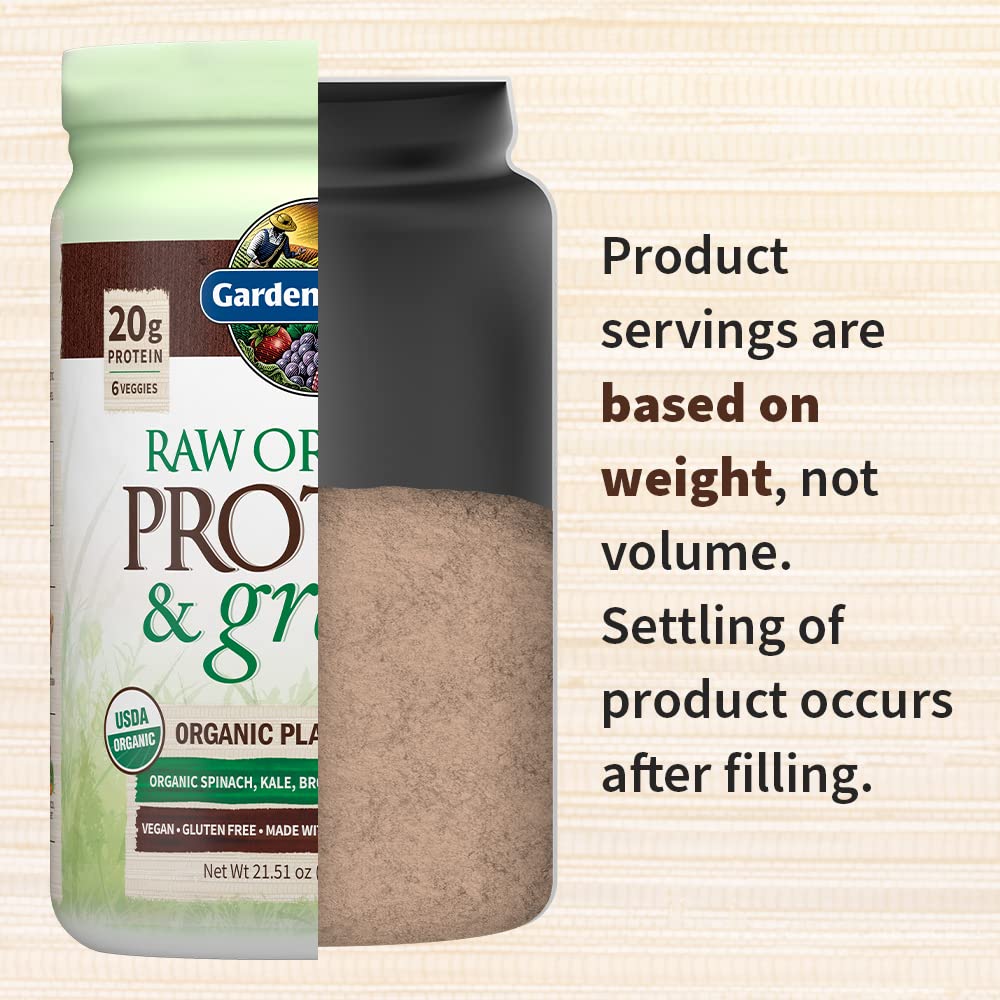 Garden Of Life, Powder Protein Greens Chocolate Organic, 22 Ounce Garden of Life uk supplements