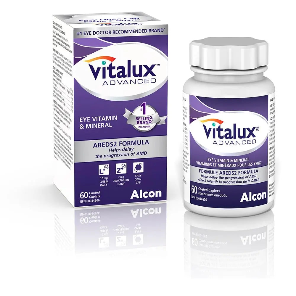 Vitalux Advanced Ocular Multivitamin 60 Count Vitalux uk supplements
