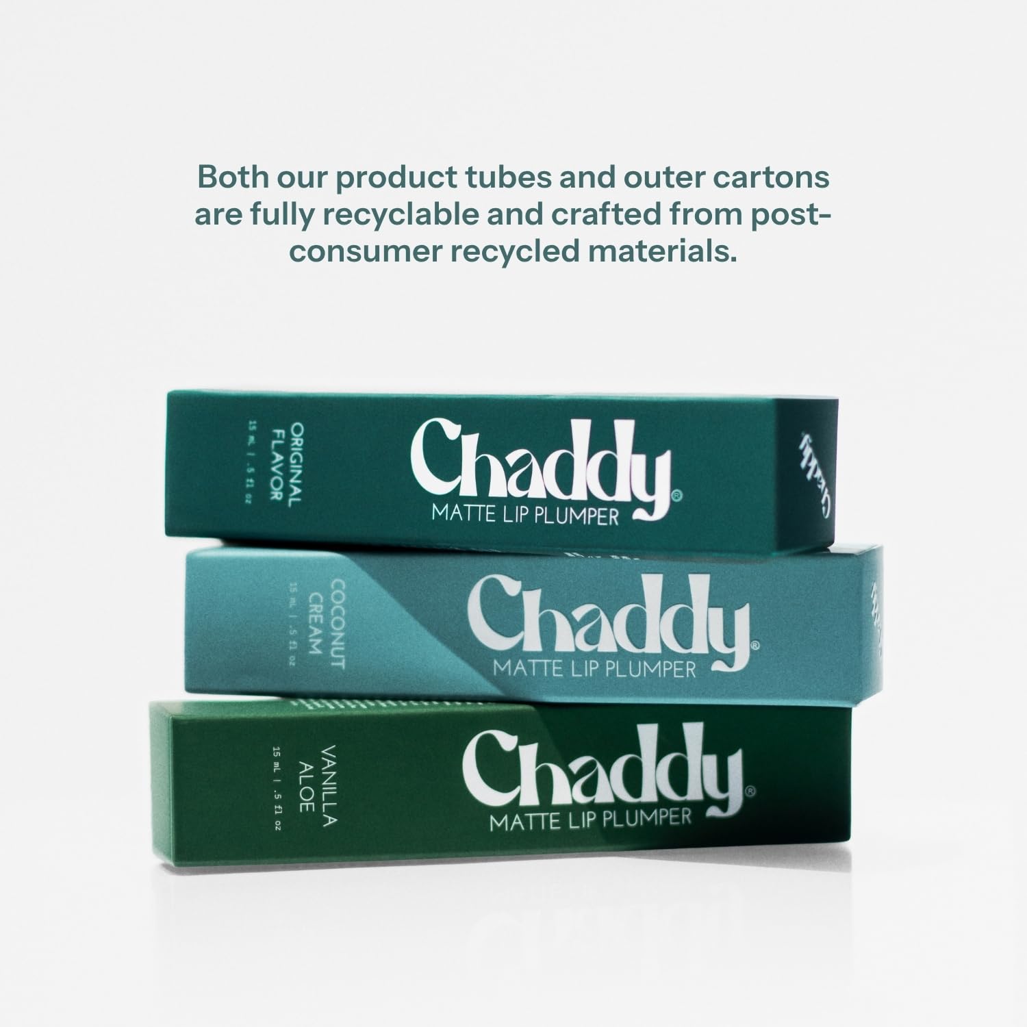 Chaddy Matte Lip Plumper - Hydrating Lip Plumper with Hyaluronic Acid | Plumping Lip, Natural Lip Care and Enhancer - 0.5 fl.oz (Original Flavor) Chaddy uk supplements