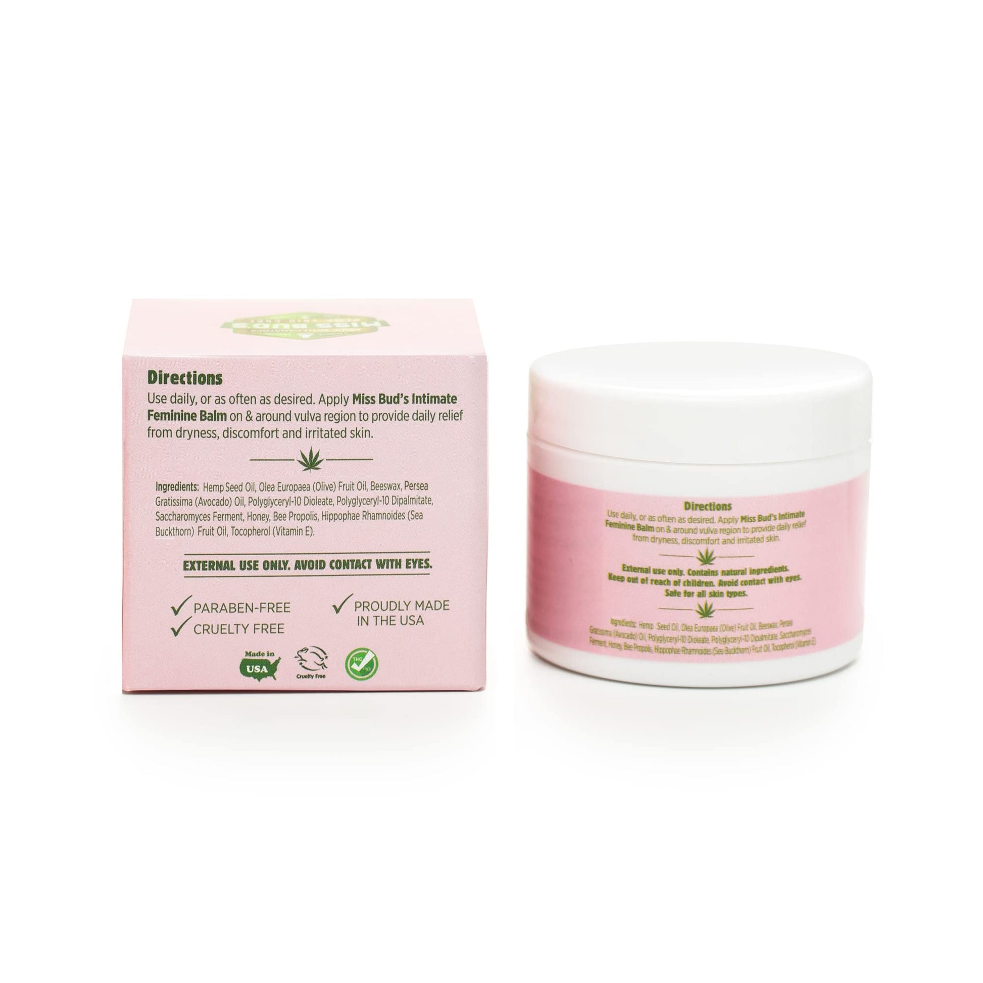 Miss Bud’s Hemp Intimate Feminine Vulva Balm Relieves Itching, Burning, and Redness Eliminates NATURE'S ORIGINAL MADE WITH CANATREX UNCLE BUD'S · TOPICAL PAIN RELIEVER · A TRUSTED FAMILY FORMULA uk supplements