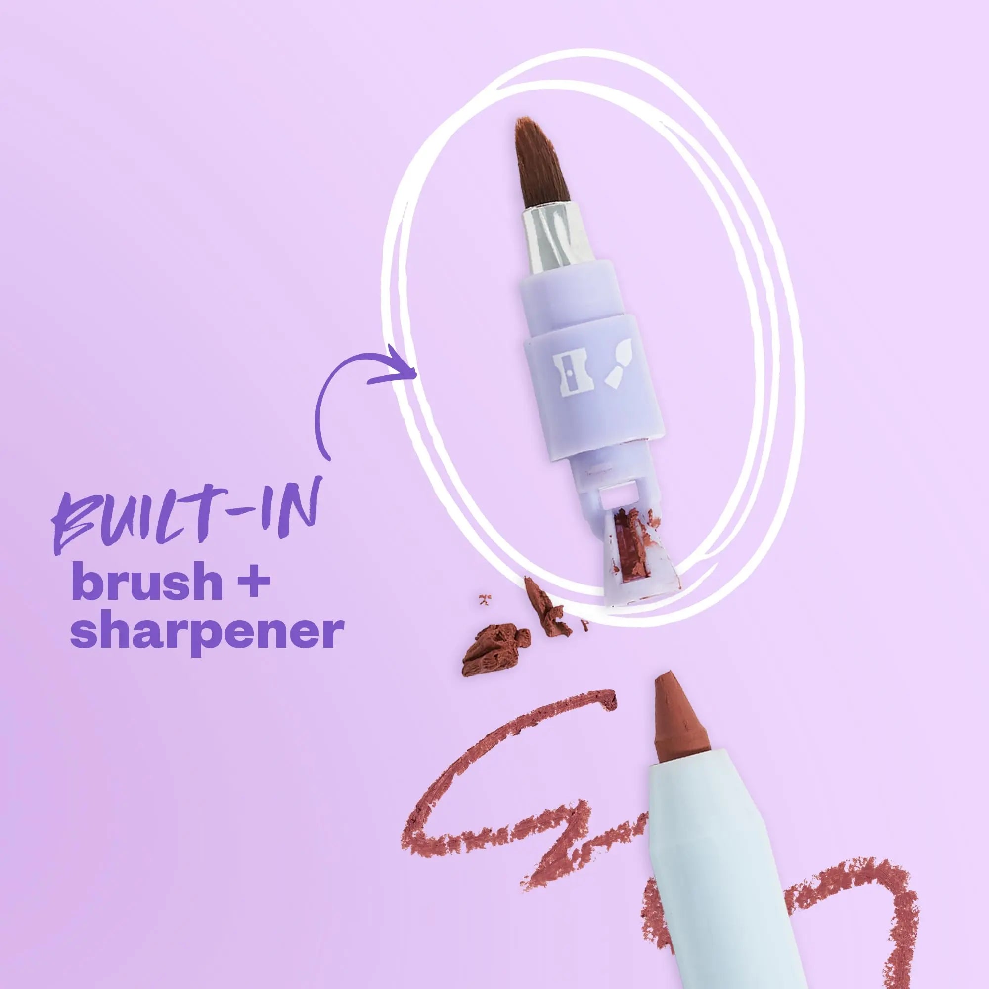 Kosas Hotliner Retractable Lip Liner Pencil with Built-In Brush & Sharpener - Easy Contouring, Hydrating, Long-Lasting- Pigmented Creamy Texture for Plumping Lips - Hyaluronic Acid & Konjac - Infinite Kosas uk supplements