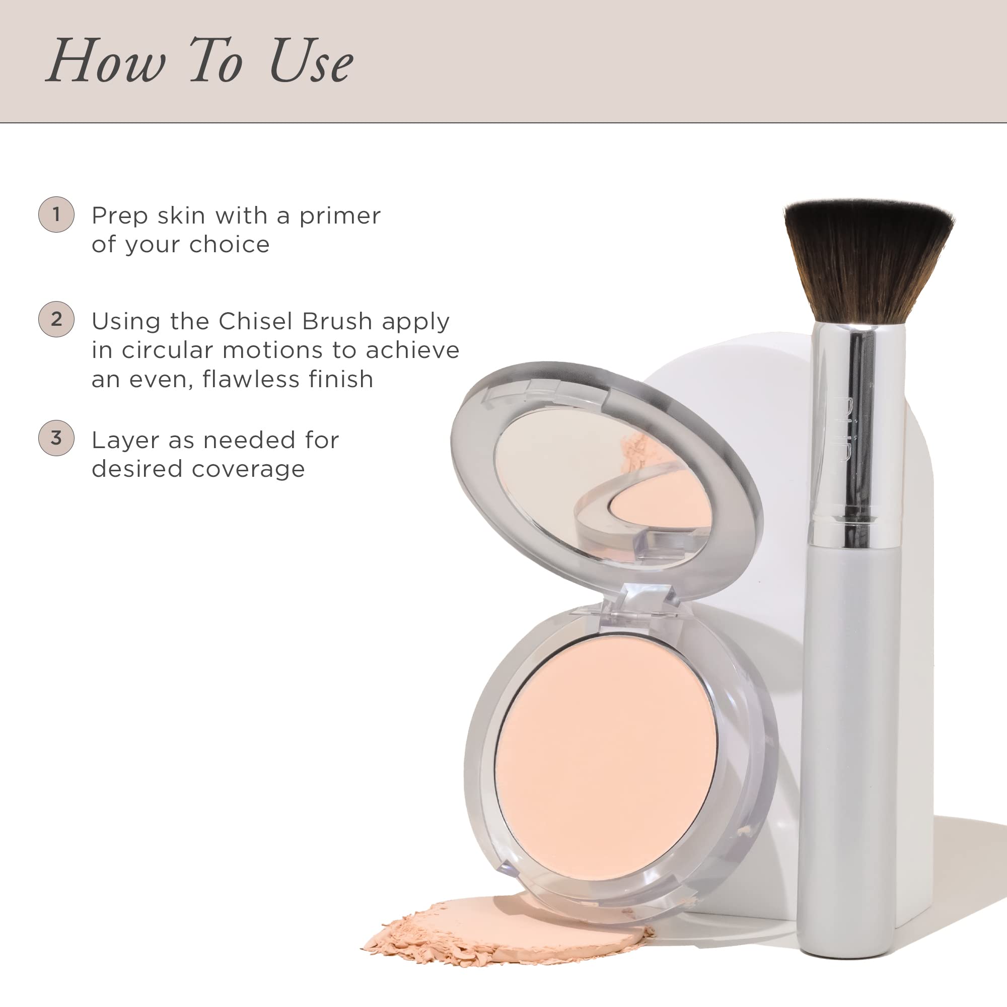 PUR Beauty 4-in-1 Pressed Mineral Makeup Powder Foundation with SPF 15 - Concealer & Finishing Compact Pressed Powder for Face - Buildable Medium to Full Coverage Foundation Powder (Blush Medium) PÜR MINERALS uk supplements