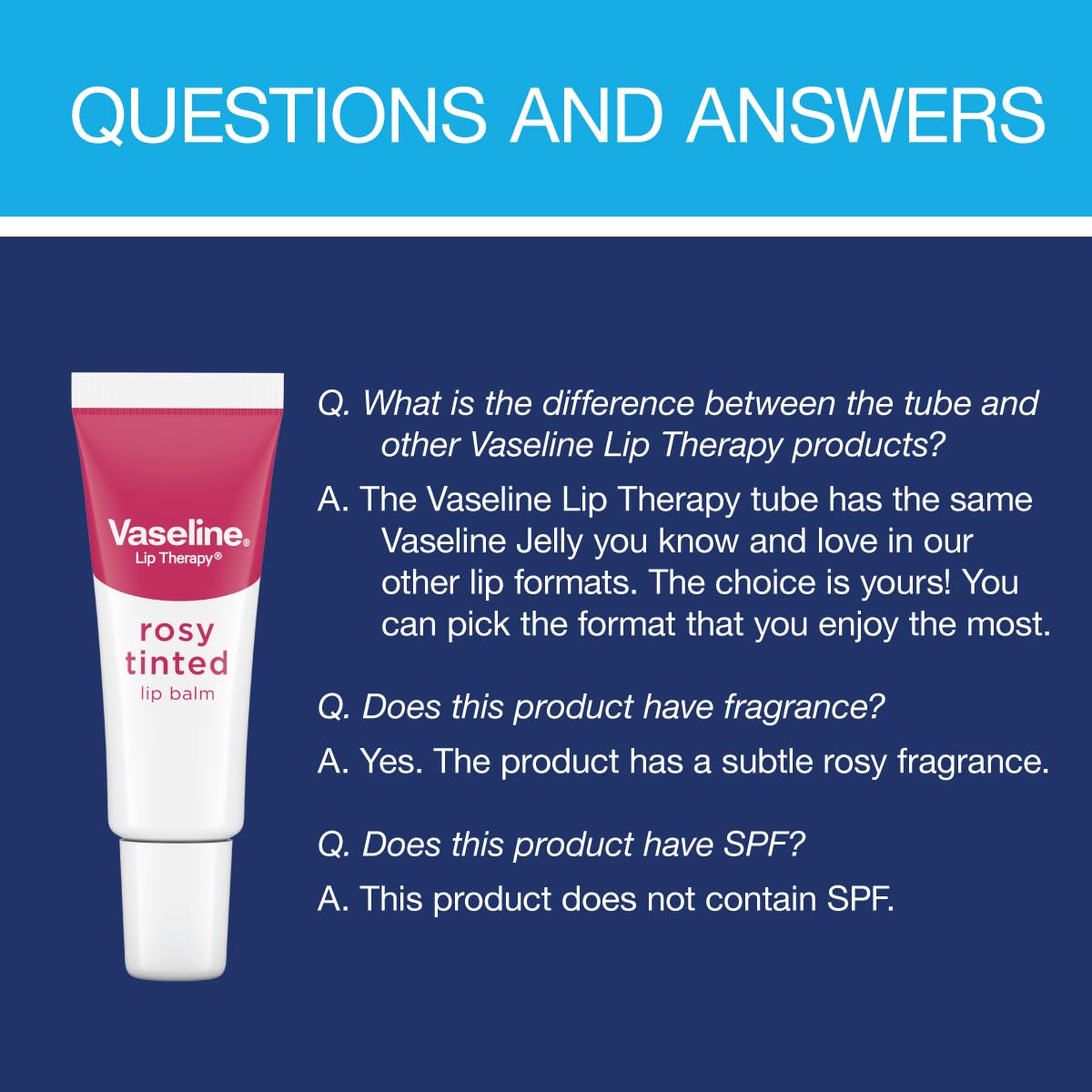 Vaseline Lip Therapy Rosy Lips Moisturizing Lip Balm - Twin Pack (2-Pack) Vaseline uk supplements