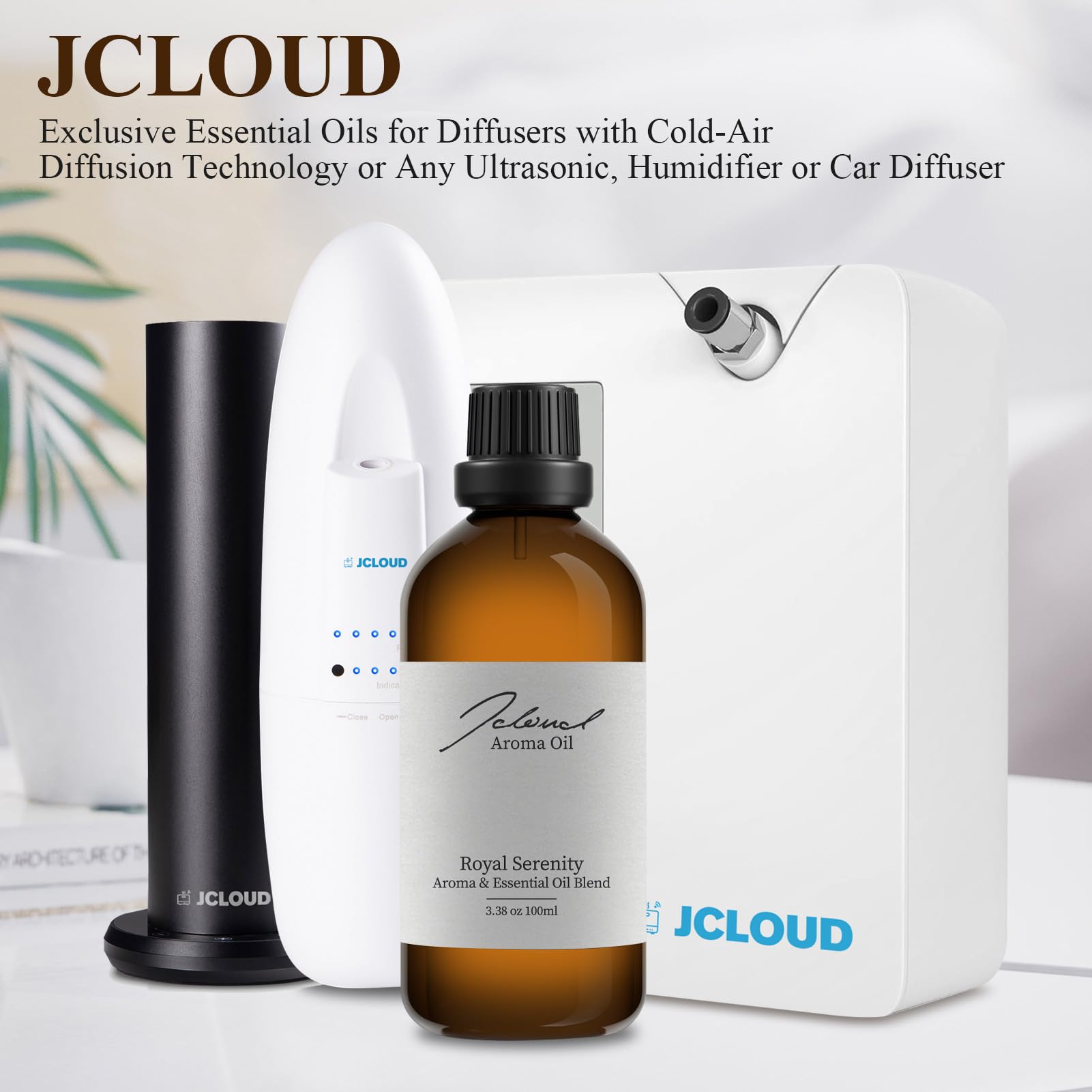 JCLOUD Royal Serenity Essential Oil Inspired by Ritz-Carlton Hotel | Hotel Collection - Pure Aromatherapy JCLOUD uk supplements