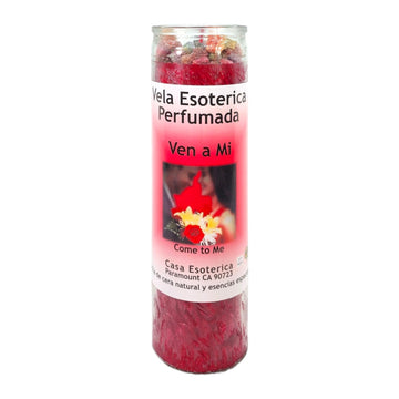 Come to ME-Palm Wax Spiritual Intention Spell Candle-[RED] | Vela CASA ESOTERICA PERFUMADA MAGICK SPACE uk supplements