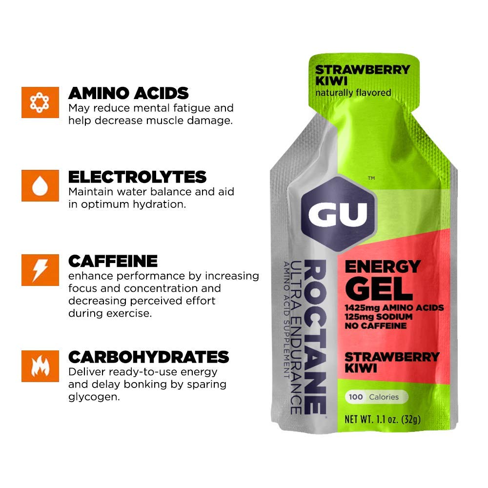 GU Energy Roctane Ultra Endurance Energy Gel, Quick On-The-Go Sports GU Energy uk supplements