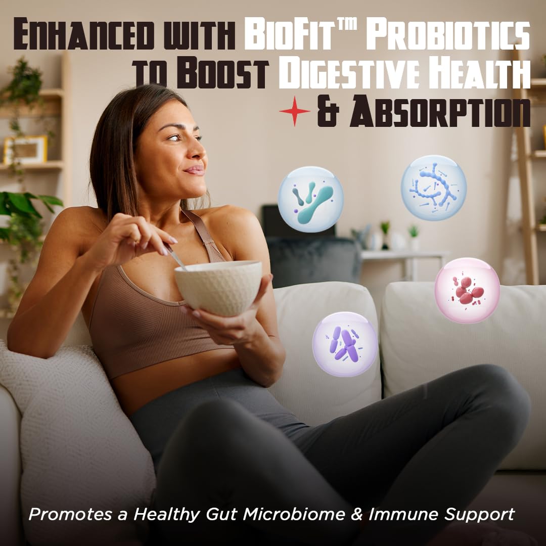 Old School Labs 5000mg Micronized Creatine Monohydrate with BioFit™ Probiotic - No Bloat Post-Recovery for Men & Women Supports Muscle Growth, Old School Labs uk supplements