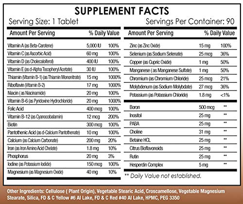 Bariatric Best Multivitamin Tablets – for Post-Bariatric Surgery, Gastric Bypass & Sleeve Bariatric Best Supplements uk supplements