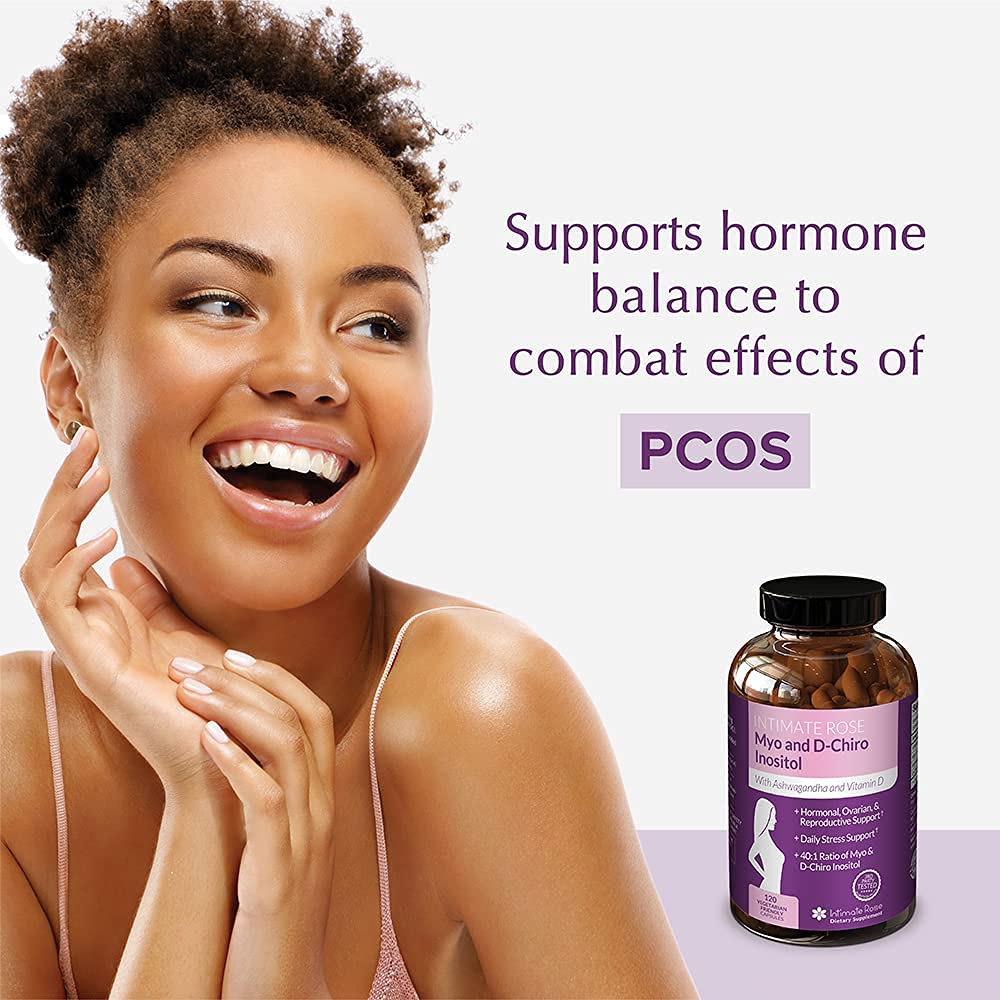 Save 10% on Myo-Inositol & D-Chiro Inositol 40:1 Blend & Vaginal Probiotics for Women Intimate Rose uk supplements