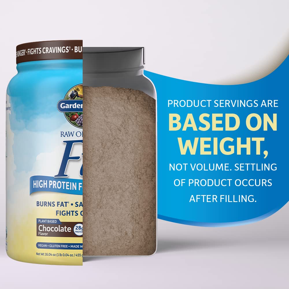 Garden of Life Raw Organic Fit Vegan Protein Powder Chocolate, 28g Plant Based Protein Garden of Life uk supplements