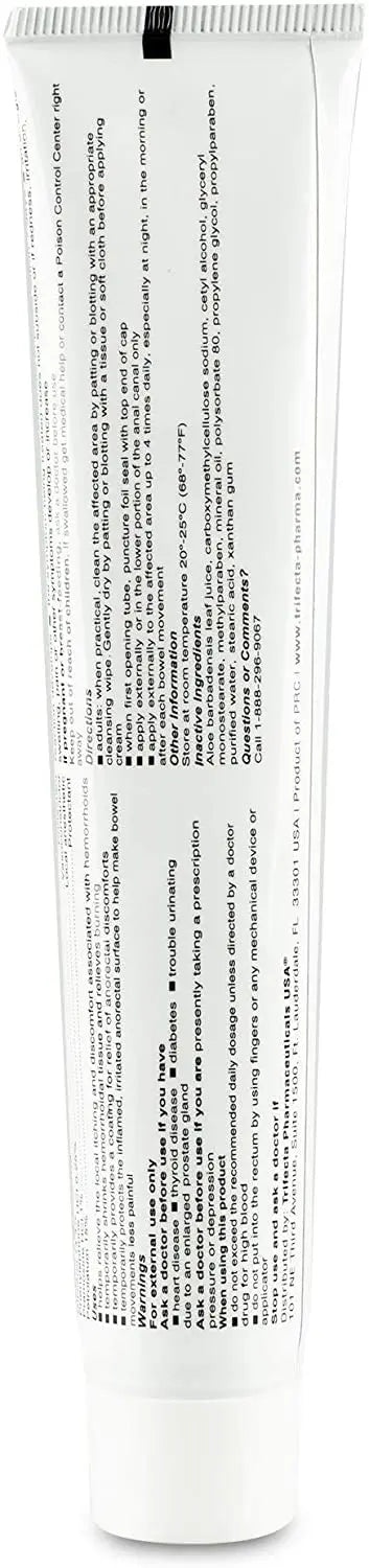 Globe Hemorrhoidal Cream, Phenylephrine HCl, Pramoxine with Aloe, Relief from Burning, Itching and Discomfort of Hemorrhoids, 1.8 Ounces Globe uk supplements
