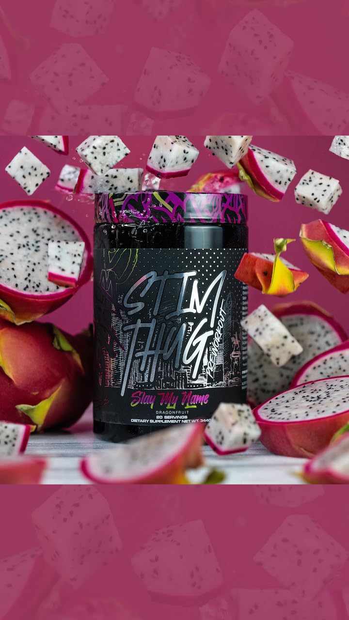 KILO LABS Pre Workout Powder | Stim Thug Preworkout for Men and Women | Hydrating KILO LABS uk supplements