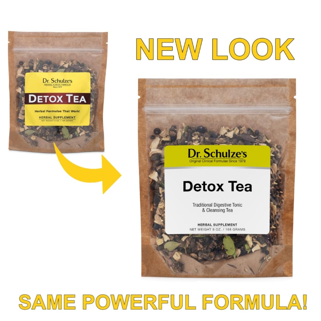 Dr. Schulze's | Detox Tea | All Purpose Herbal Tonic | Powerful Digestive Stimulant Dr. Schulze's uk supplements