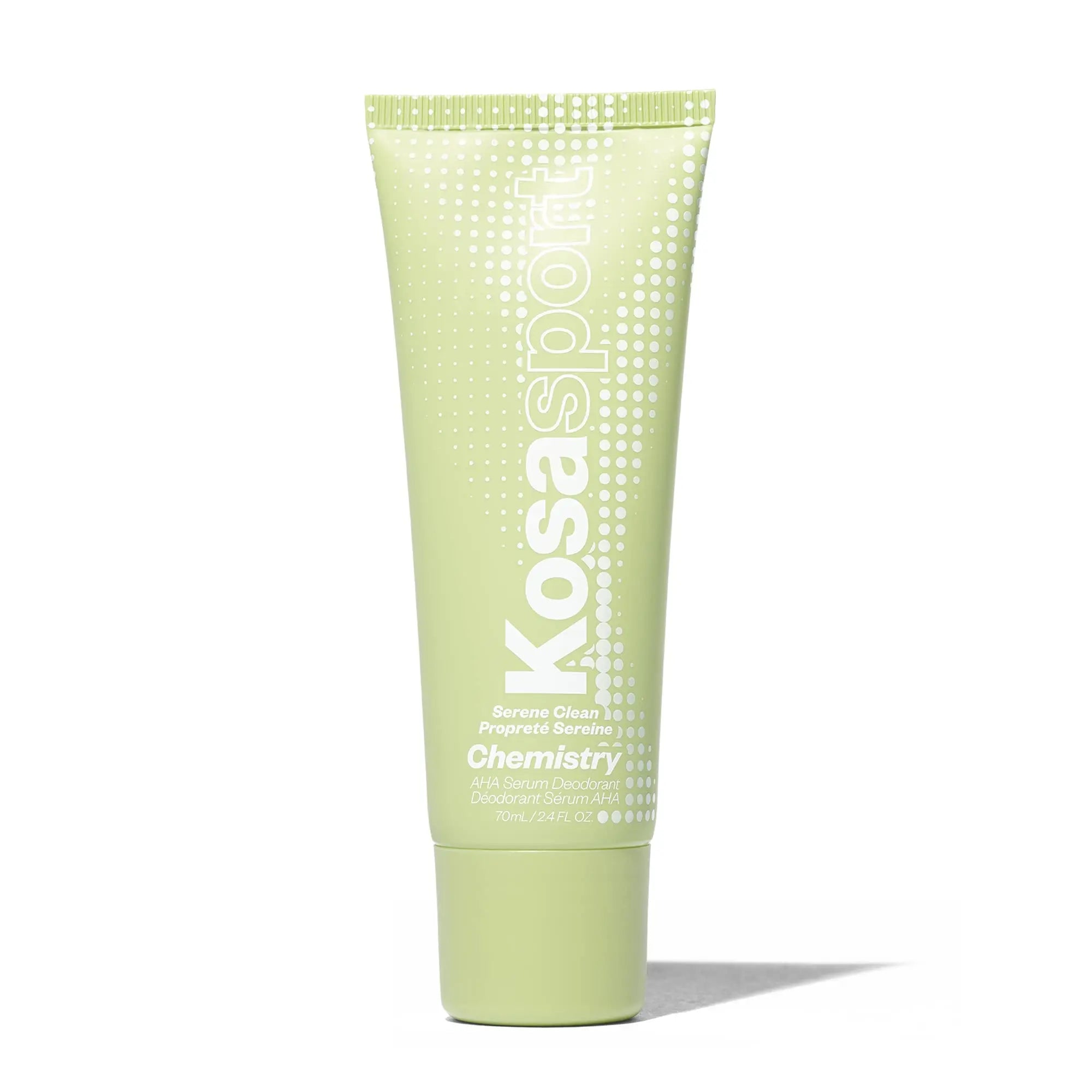 Kosas Chemistry Deodorant - Aluminium and Baking Soda Free + BO-Fighting AHA Serum that Exfoliates, Softens, and Nourishes the Skin, (Serene Clean) Kosas uk supplements