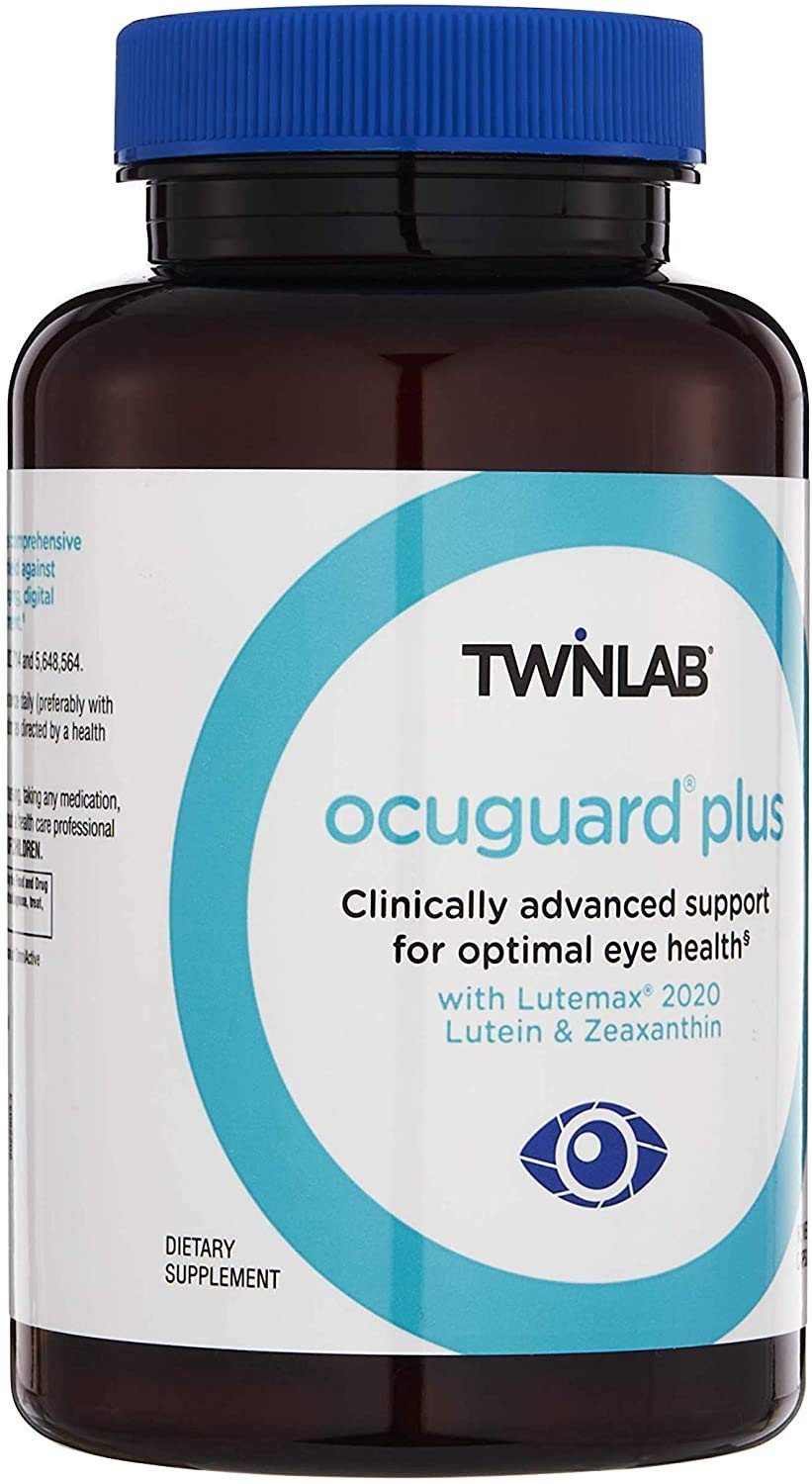Twinlab Ocuguard Plus - Eye Supplement with Zinc, Vitamin A, C & D - 60 Veggie Capsules Twinlab uk supplements