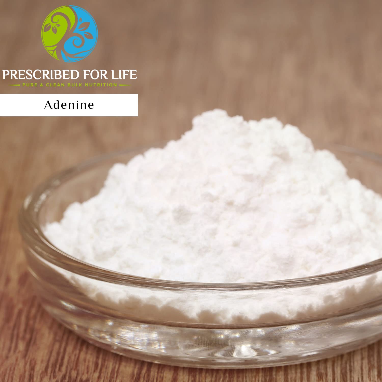 Prescribed For Life Adenine Powder, Vitamin B4 Adenine Supplement, A Nucleobase Purine Derivative (56g) Prescribed For Life uk supplements