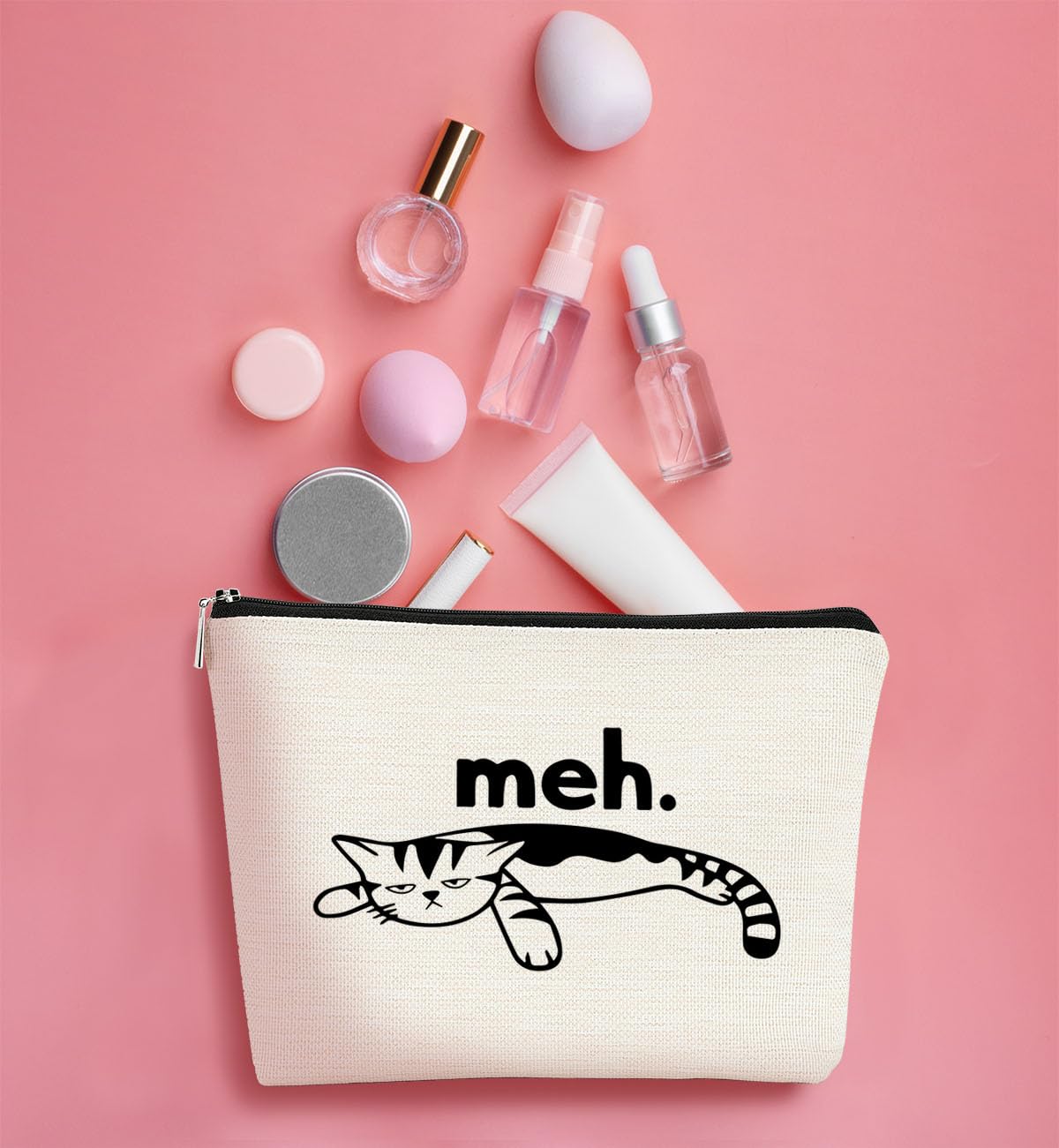 BARPERY Cat Gifts for Cat Lovers Cats Small Makeup Bag,Sanitary Napkin Storage Bag, Menstrual Cup BARPERY uk supplements