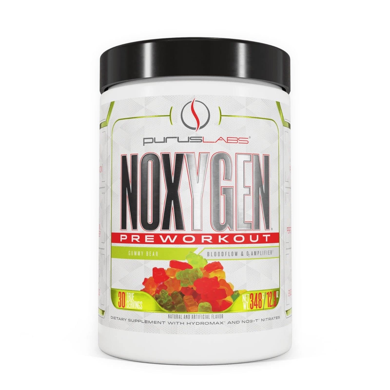 Purus Labs NOXYGEN PREWORKOUT Powder, 30 Servings (Gummy Bear) Purus Labs uk supplements