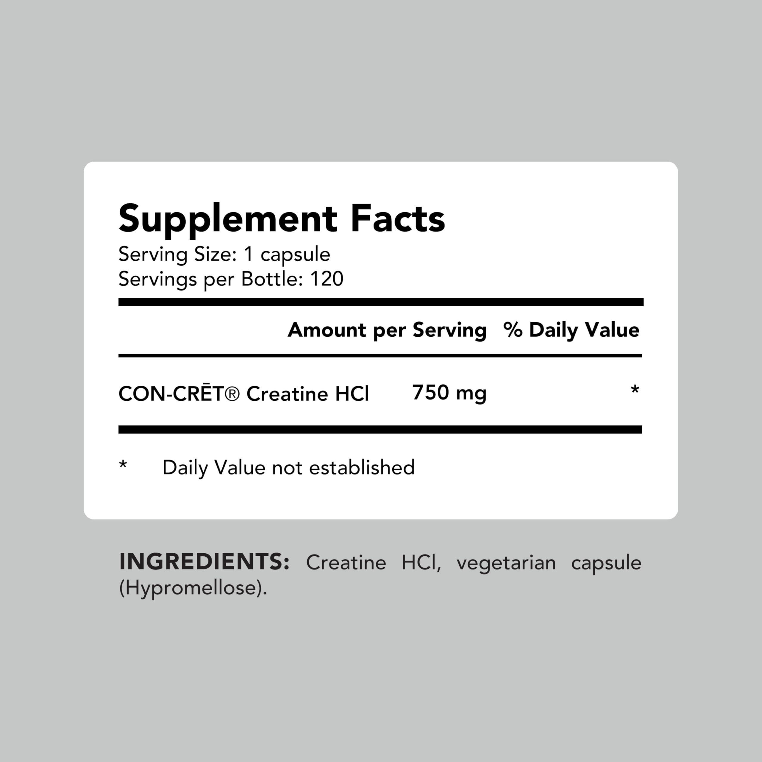 AMANDEAN Creatine HCl Pills. American Made CON-CRET. 120 Capsules. 7X Concentrated. No Bloat. Muscle, Energy, Cognitive, Recovery Support for Men & Women. Gluten Free, Non-GMO. AMANDEAN uk supplements