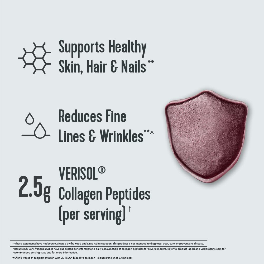 Vital Proteins Collagen Gummies, 2.5g of Clinically-Tested Collagen for Hair, Skin, Nails Vital Proteins uk supplements