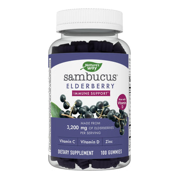 Nature's Way Sambucus Elderberry Gummies - Immune Support Supplement for Kids Nature's Way uk supplements
