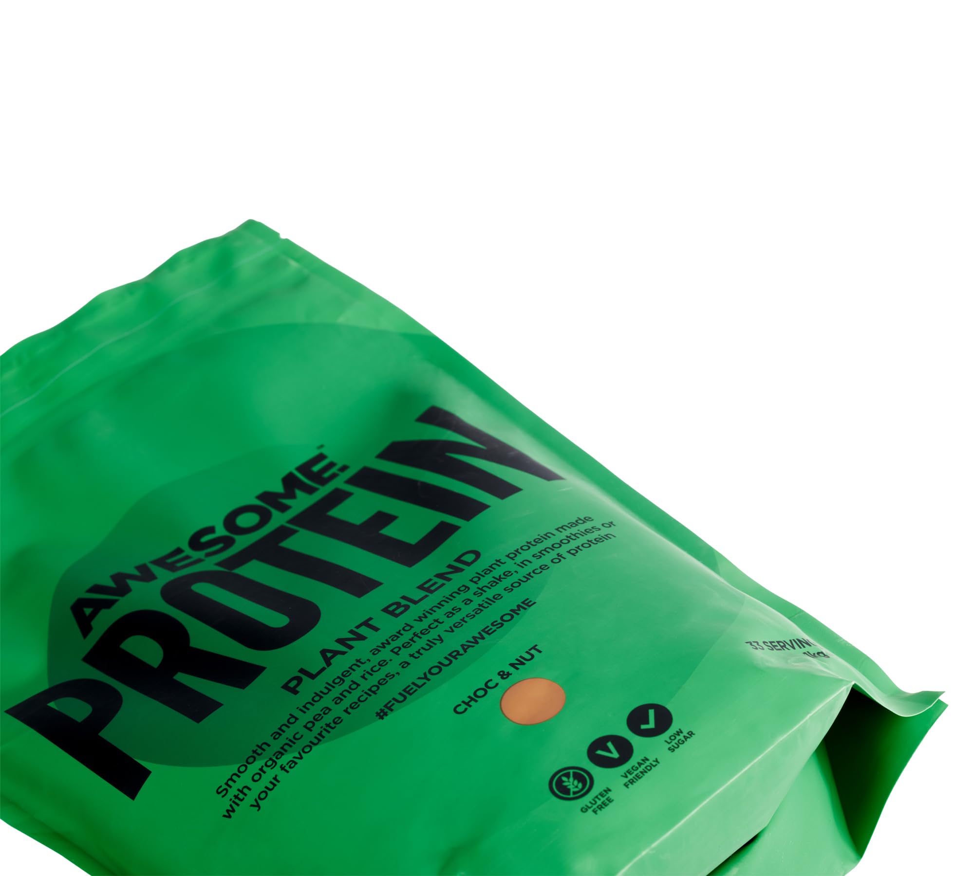 Chocolate Nut Awesome Protein Powder by Ben Coomber | 1kg Vegan Organic Flavoured Protein Ben Coomber uk supplements