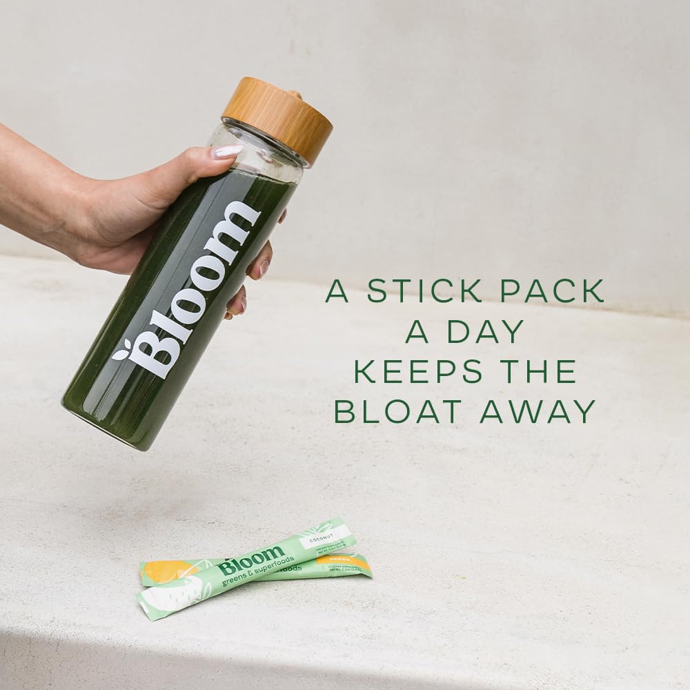 Bloom Nutrition Greens and Superfoods Powder Packets for Digestive Health, Greens Bloom Nutrition uk supplements