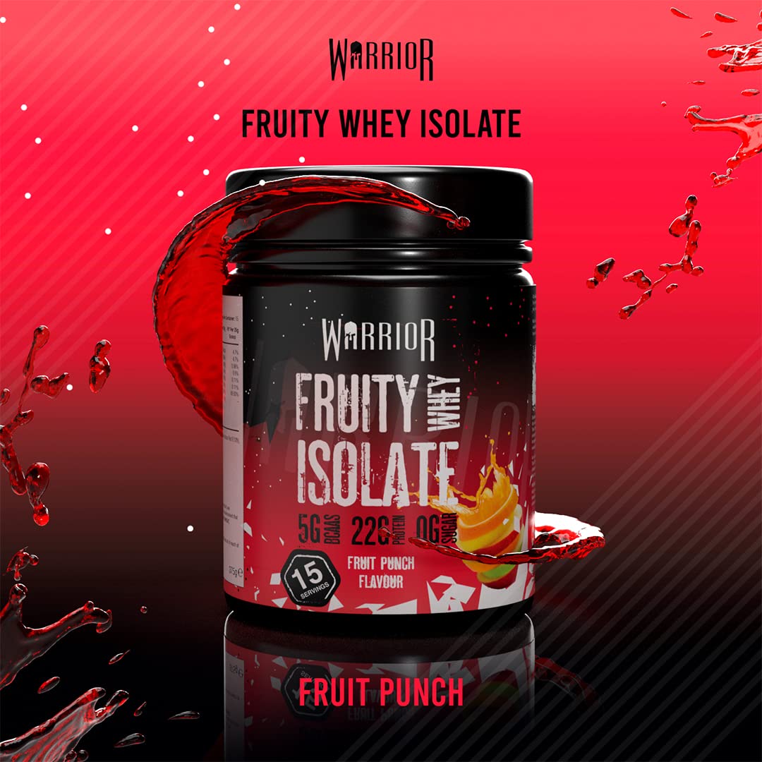 Warrior, Fruity Clear Whey Isolate – Rapid Digesting Protein Powder – Refreshingly Fruit Flavoured Shakes Warrior uk supplements